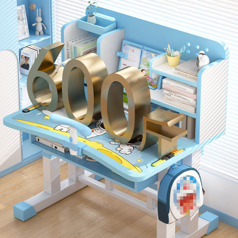 Kids Study Liftable Combination Desk And Chair