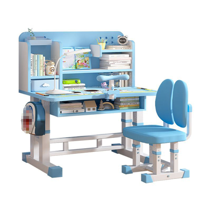 Kids Study Liftable Combination Desk And Chair