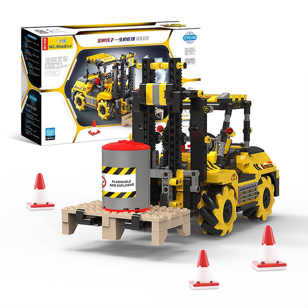 Children Assembled Toys Science Education Intelligent Programming Building Block Excavator Puzzle Creative Gifts for Kids