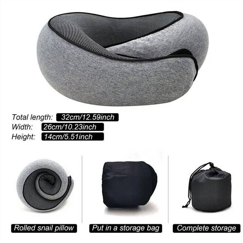 Travel U-Shaped memory foam Neck pillow