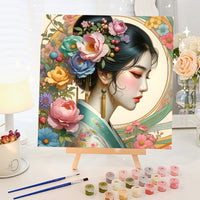 Amazon Hot DIY Digital Oil Painting Cross-border Foreign Trade Hand-filled Decorative Painting Hanging Painting Without Inner Frame